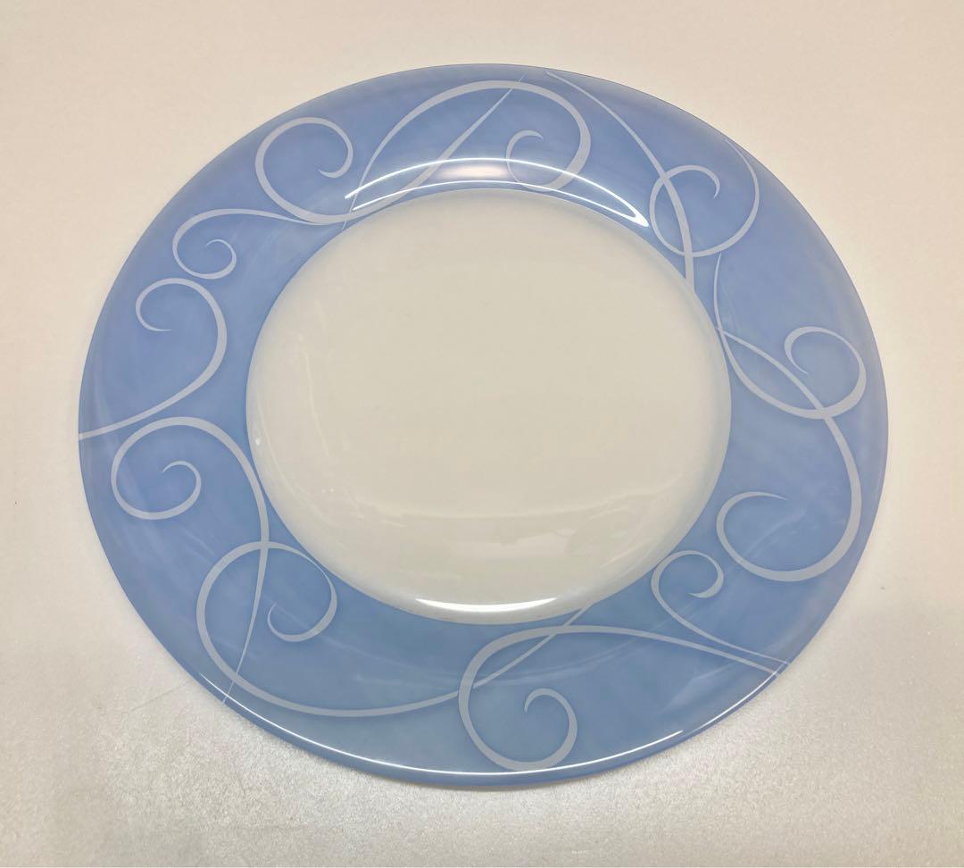 フランス製　ガラス食器 ① 大皿