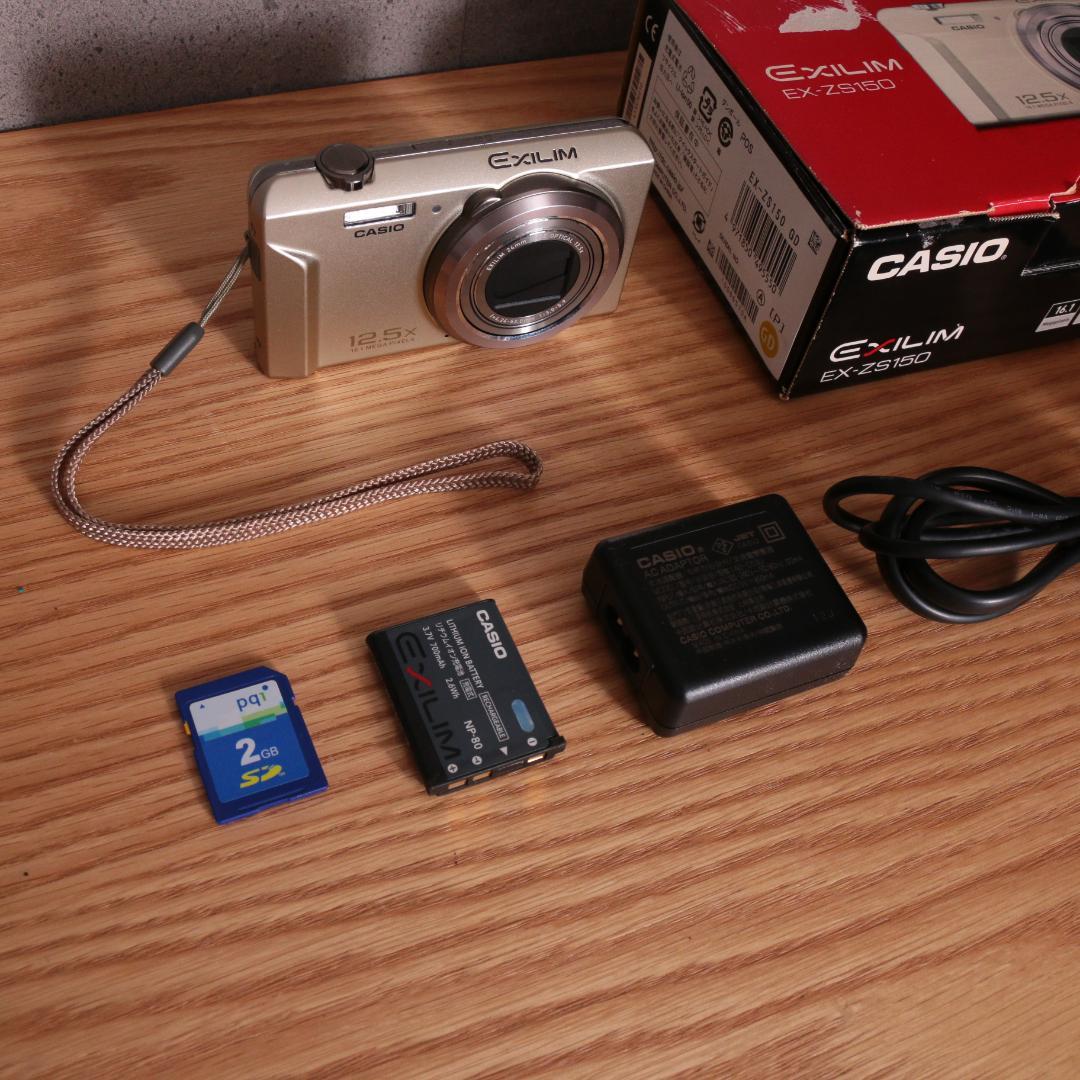 Kzanavnjp CASIO EXILIM EX‑ZS150 ★美品・付