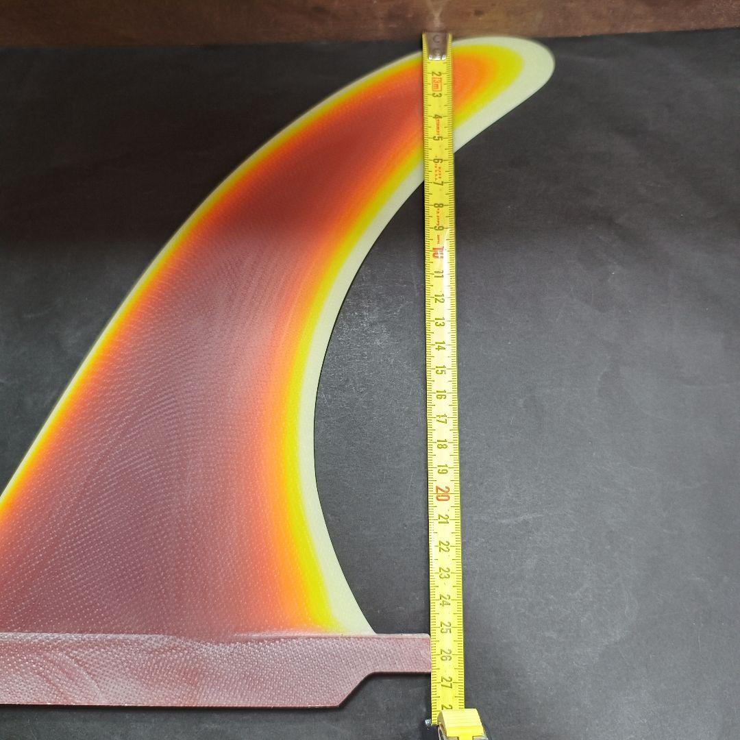 10インチ シングルフィン　ロングボード　センターフィン　ファイバーグラス製