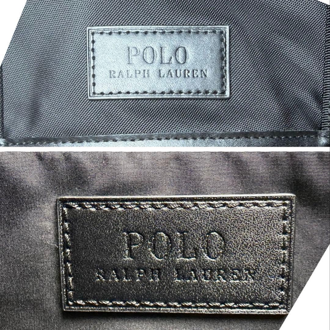 未使用級✨ポロ ラルフローレン メッセンジャーバッグ ショルダーバッグ　レザー