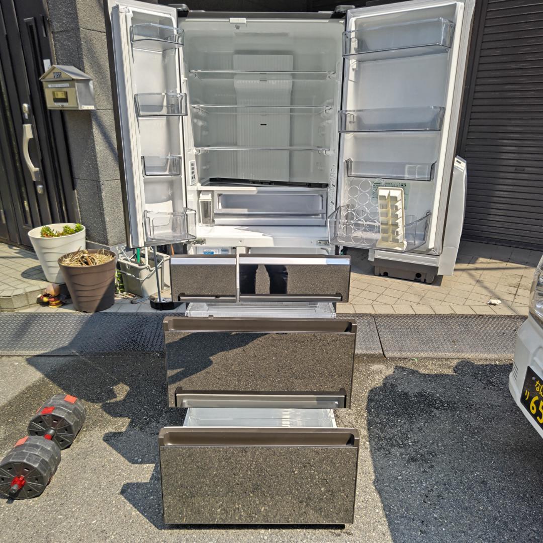 大阪市内配送無料 Panasonic NR-F561XPV 551L 16年製