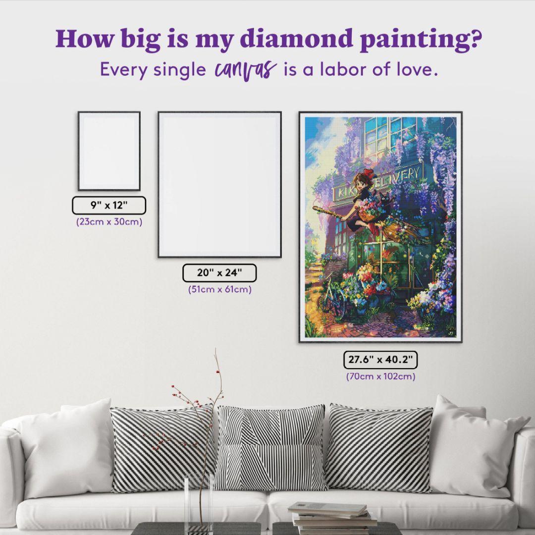 ダイヤモンドアートクラブ　Flower Delivery