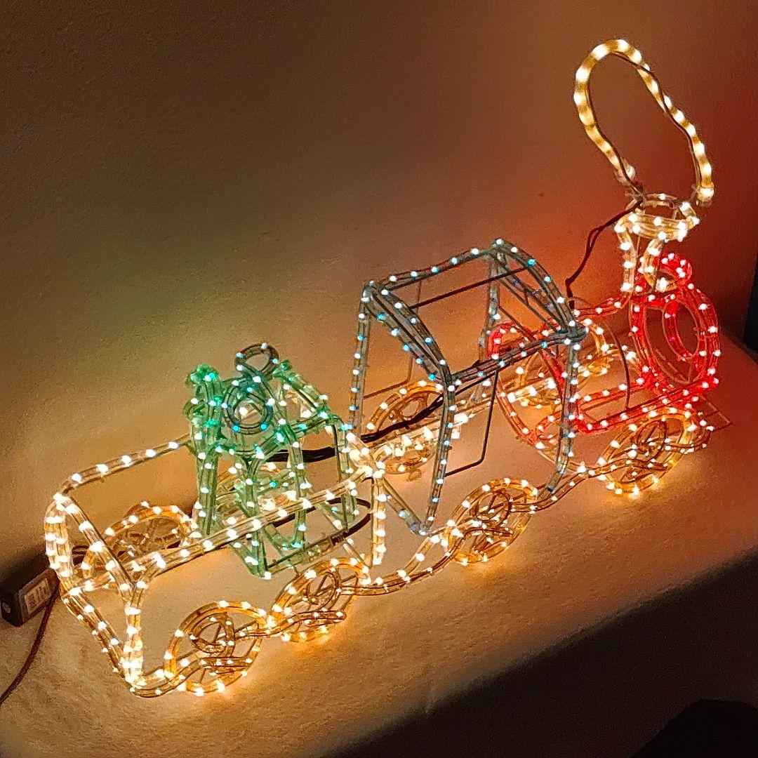 イルミネーション モチーフライト 機関車 クリスマスライト