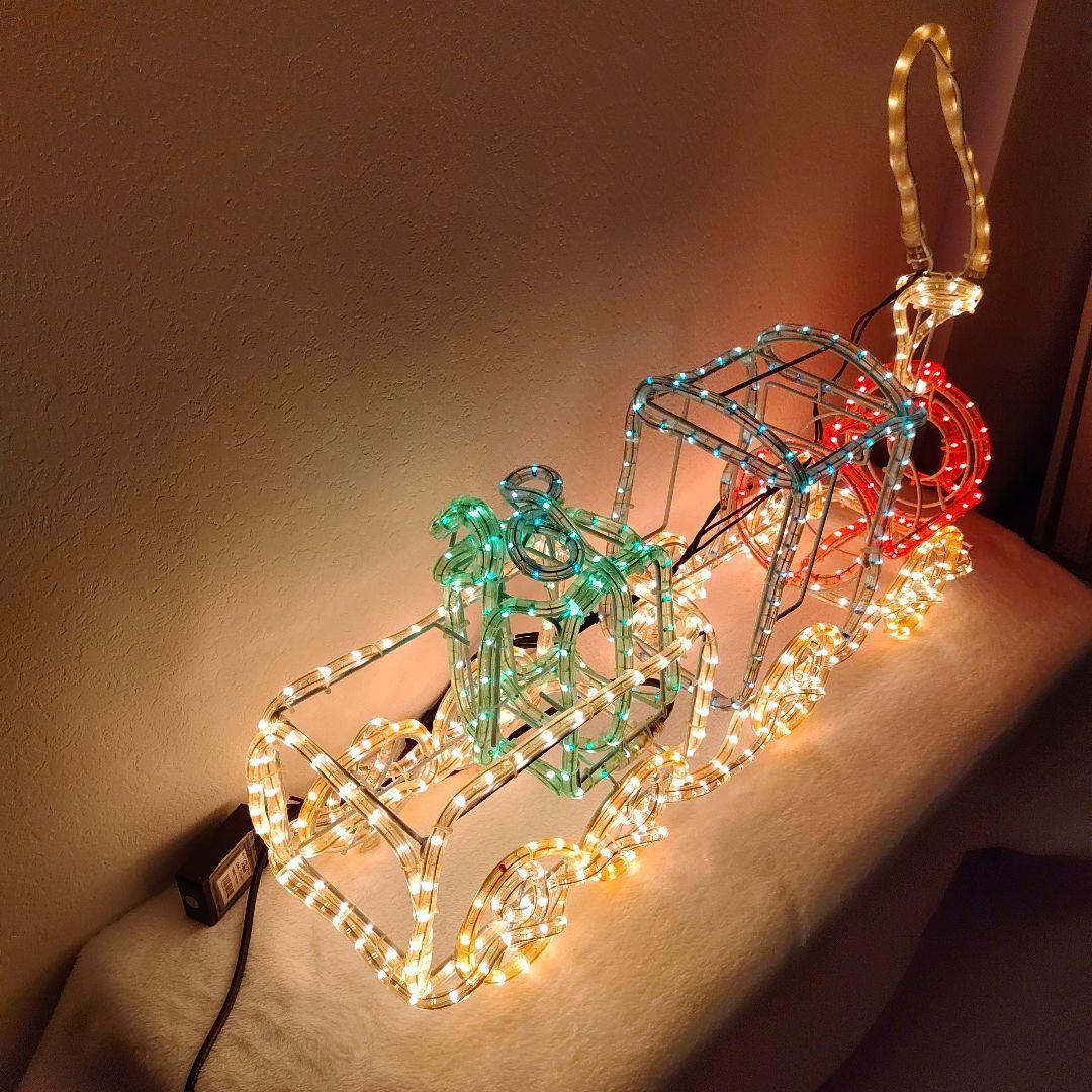 イルミネーション モチーフライト 機関車 クリスマスライト