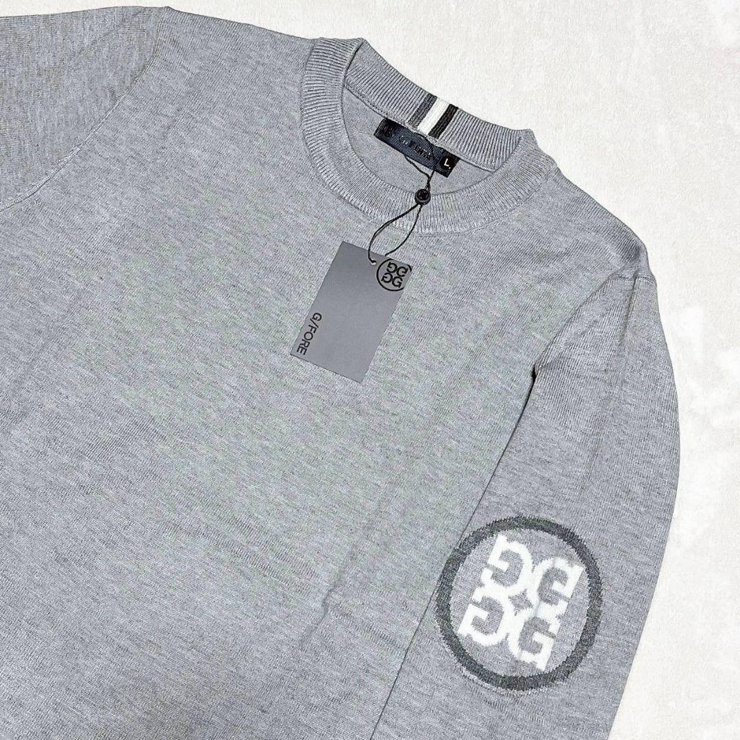 新品　G/FORE　ジーフォア　ゴルフ　セーター　ライトグレー　XXL　メンズ