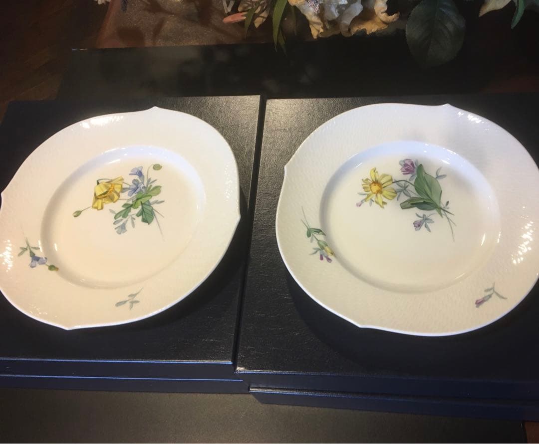 5種類⭐️マイセン⭐️アルペンフローラプレート