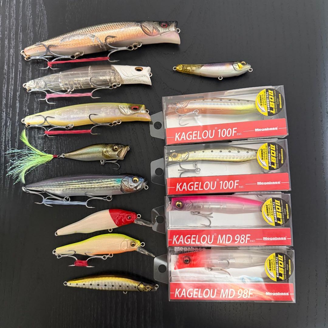 メガバス カゲロウその他 ルアーセット