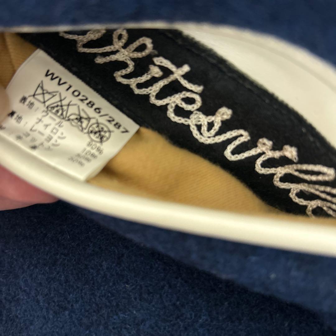 ホワイツビル フルデコ スタジャン 袖革 ショールカラー ワッペン 東洋 38