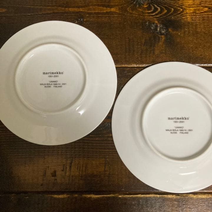 ⚫︎marimekko⚫︎ 入手困難！ 50周年記念 ウニッコ柄プレート