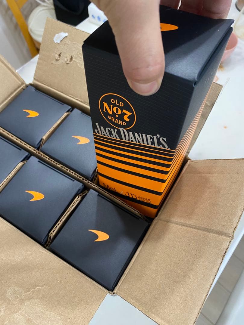 Jack Daniel's テネシーウイスキー ギフトボックス 6本入り