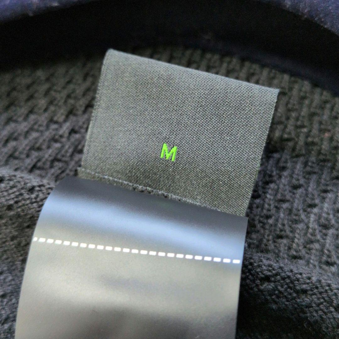 HUGO BOSS ヒューゴボス クォーターハーフジップニット 黒 M 現行