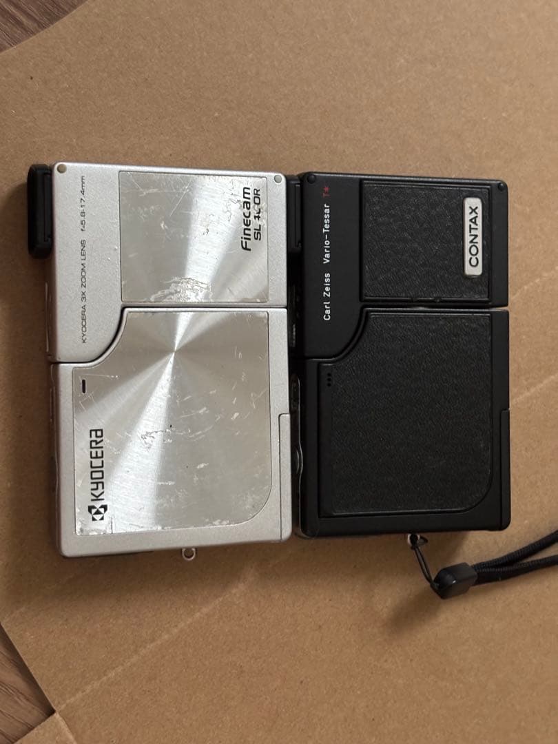 京セラ デジタルカメラ SL300R とSL400R中古品 動作未確認