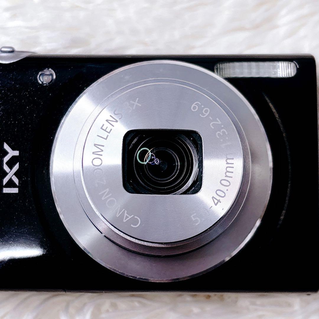 【美品】Canon IXY 120 ブラック オールドコンパクトデジタルカメラ