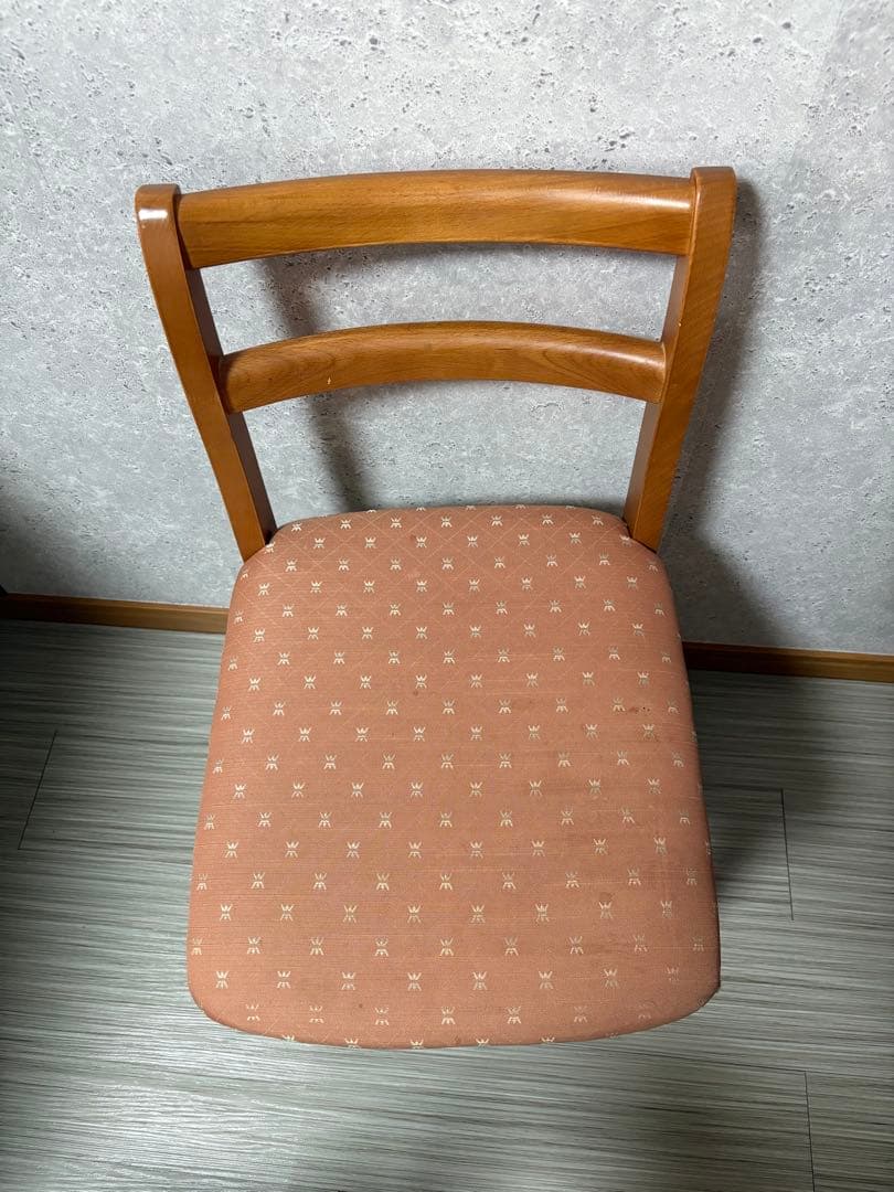 今だけ出品木製 学習机 鏡付きドレッサーレトロ アンティーク調 収納椅子セット