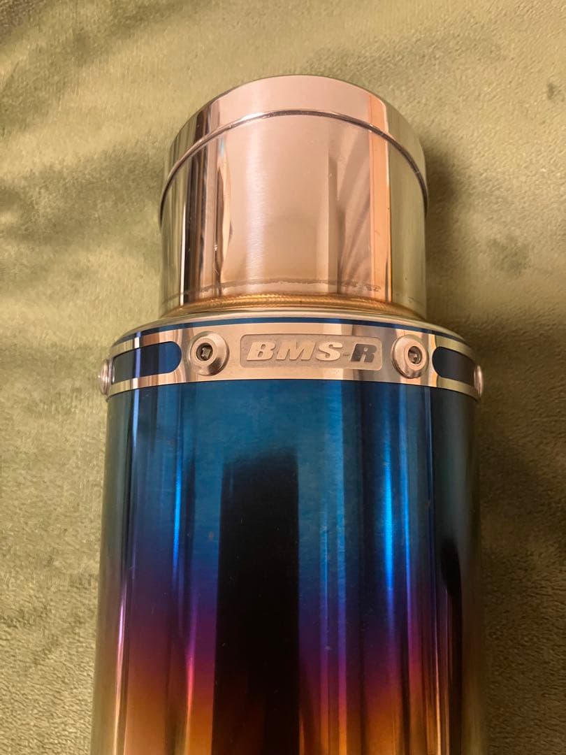 SV650用BEAMS R-EVO2 ヒートチタン スリップオンマフラー