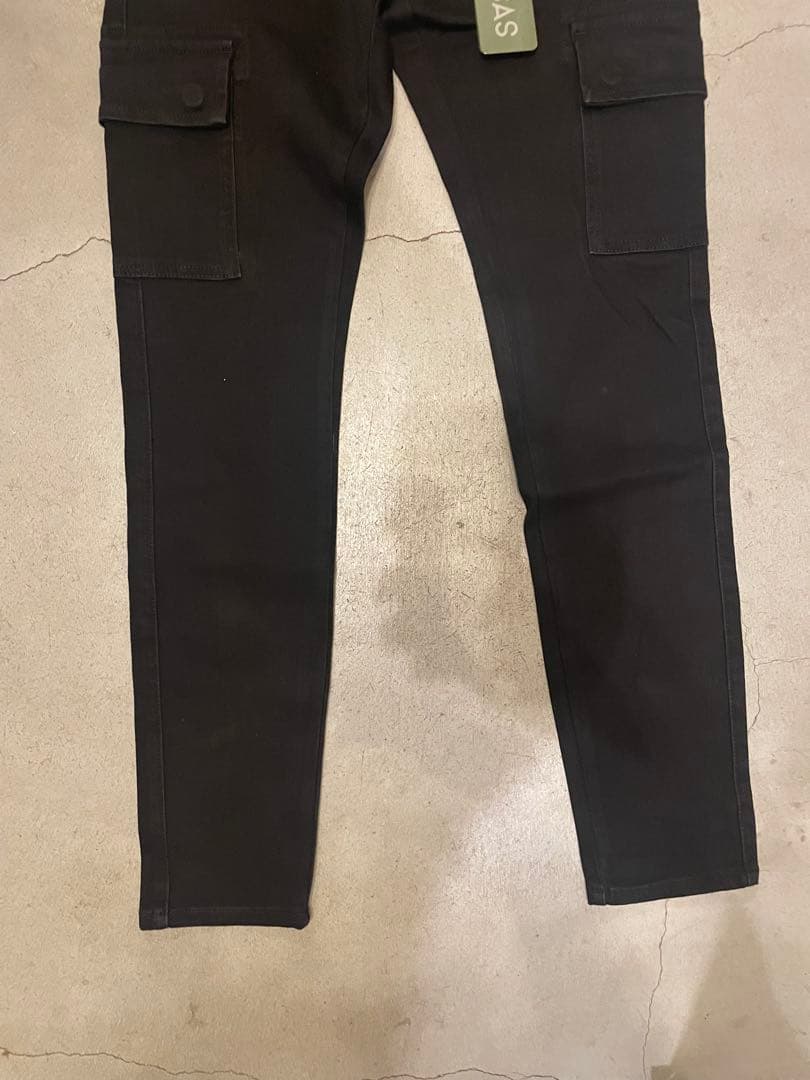 VALABASAS バラバサス ブラック スキニーデニム 30 新品未使用