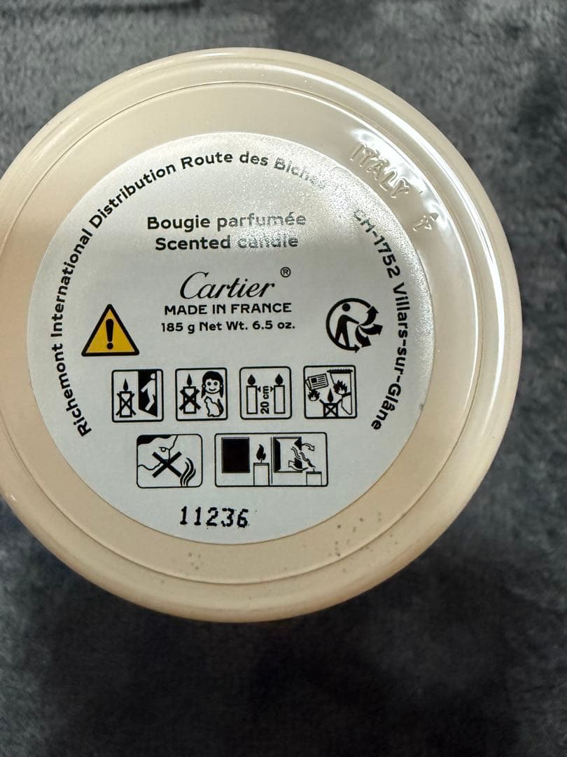 Cartier キャンドル 未使用 箱付 正規品