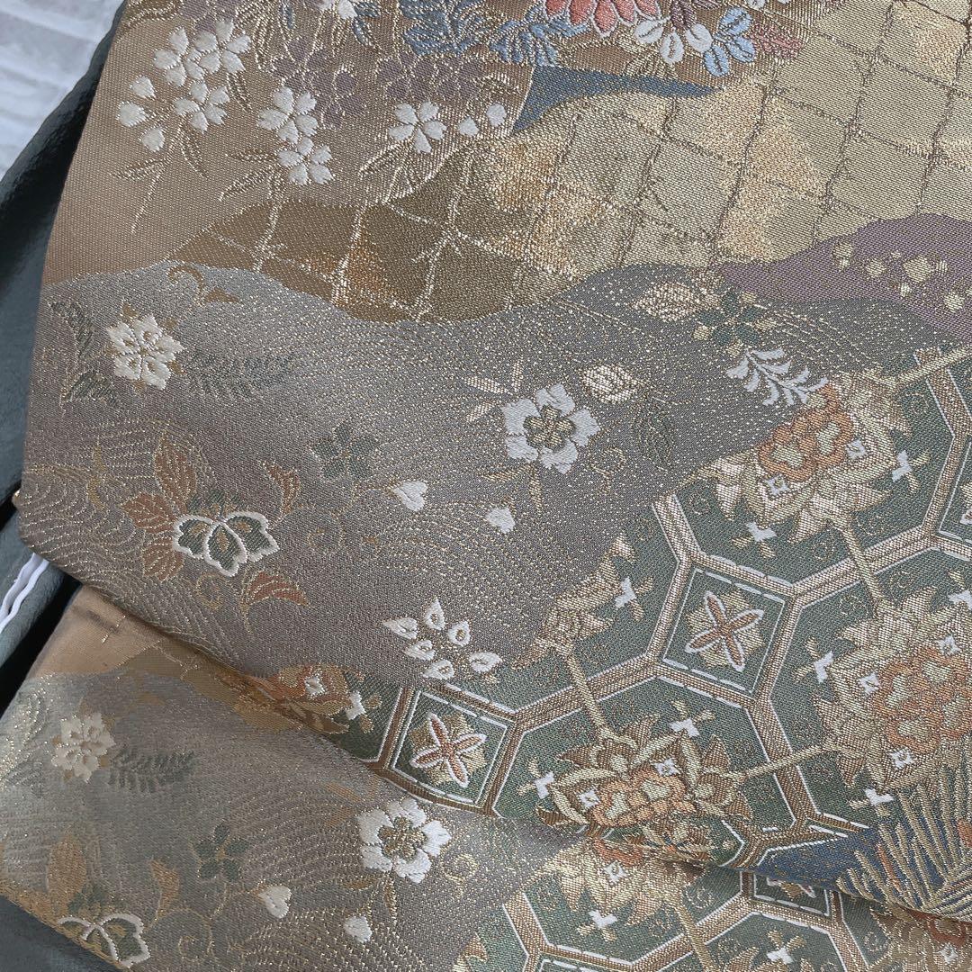 色無地　フルセット　藤紋　シンプル　礼装　カジュアル　着物　P3