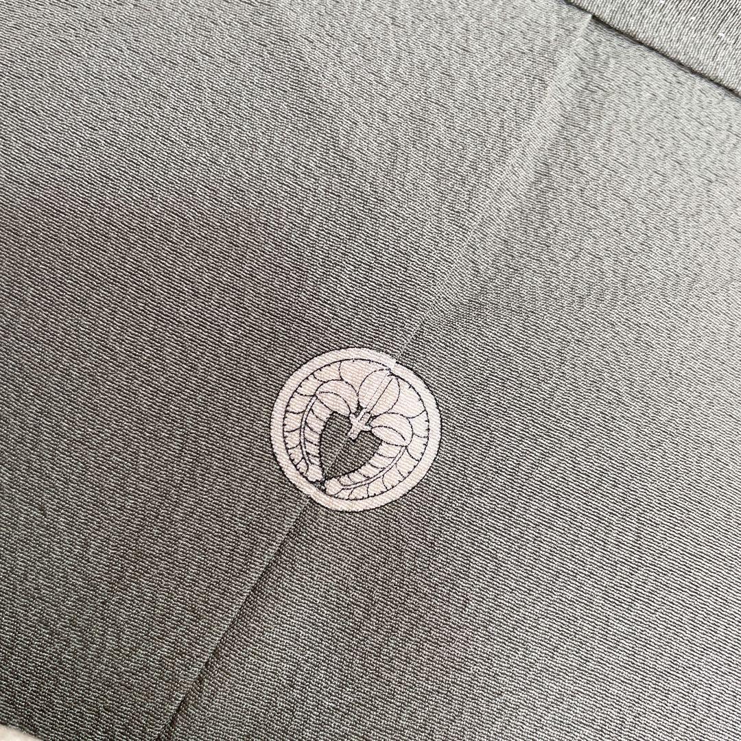 色無地　フルセット　藤紋　シンプル　礼装　カジュアル　着物　P3