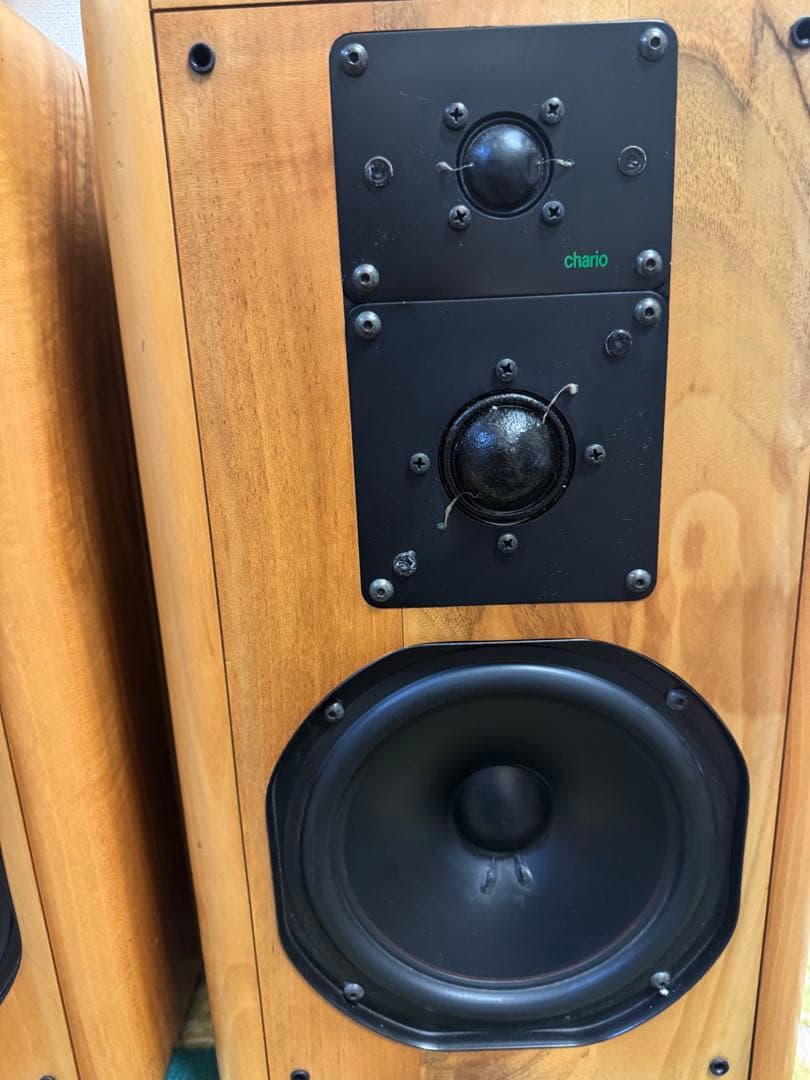 Chario Hiper 3X イタリア製　ブックシェルフ　3ウェイスピーカー