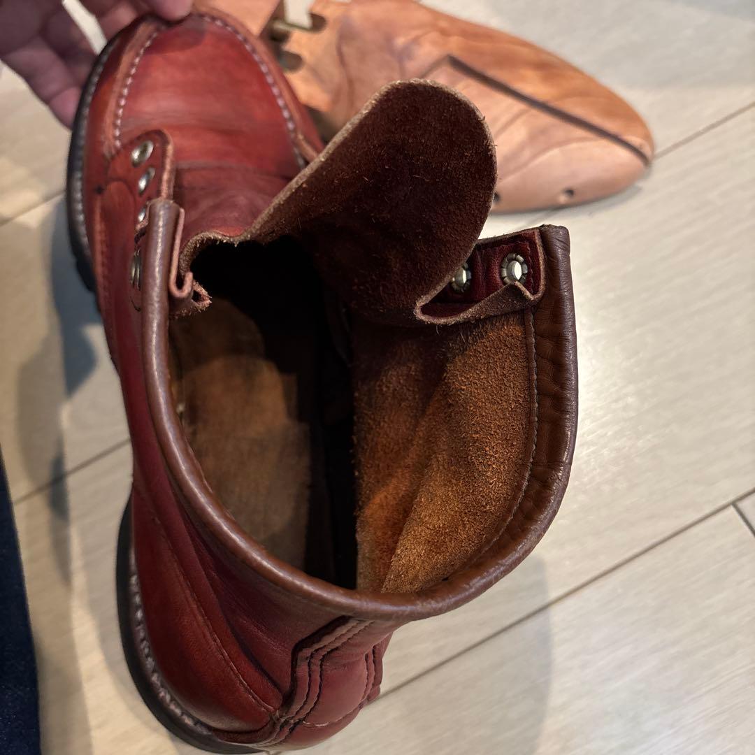 レッドウィング　アイリッシュセッター　半円犬タグ　8 E 26.0