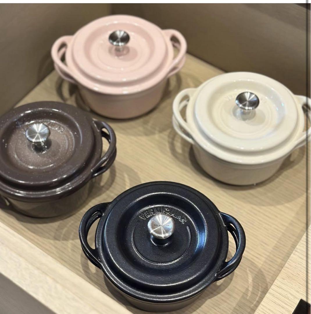 Vermicular オーブンポットラウンド ナチュラルベージュ 12㎝