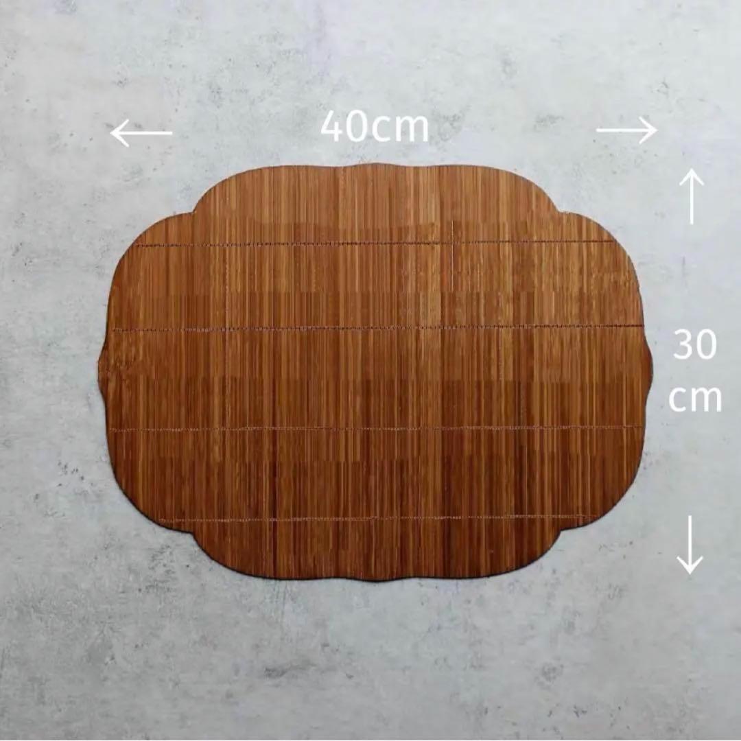 ⭐︎10枚おまとめ⭐︎竹のプレイスマット シノワズリ 折敷ランチョンマット　バンブー