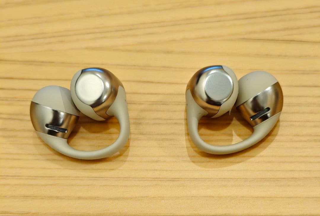 【納品書付き】 Shokz OPENDOTS ONE グレー 純正ケースカバー付