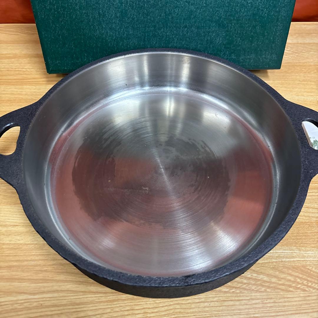 久慈砂鉄 山王堂 すきやき鍋 砂鉄鍋