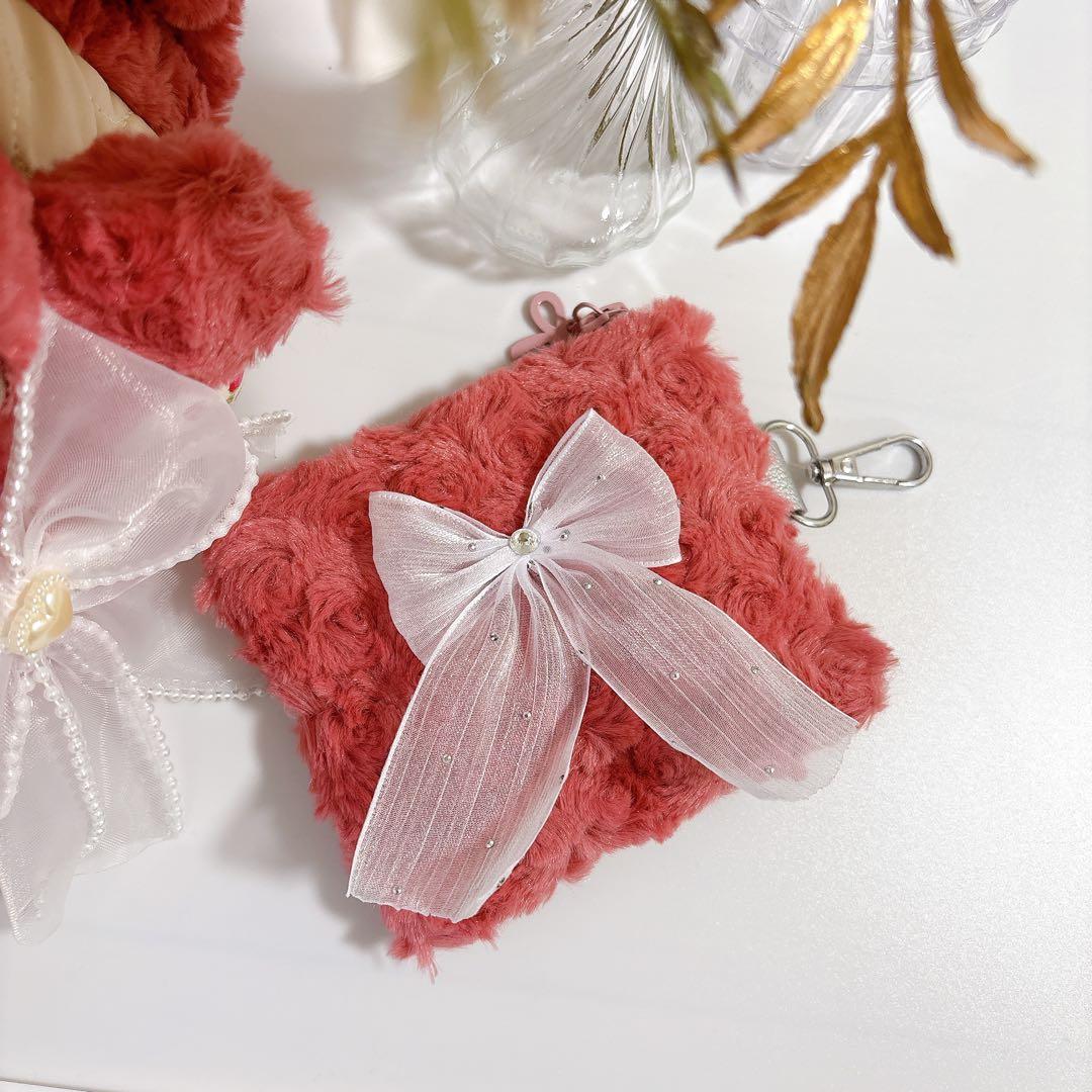 み*️様 コヤンイサムチョン　バック　お花クラウディちゃん　インド刺繍　お揃いポ