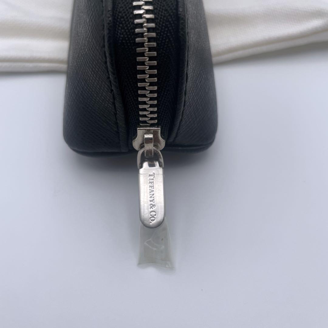 未使用級　TIFFANY&Co.　ティファニー　ペンケース　筆箱　黒　箱　保存袋