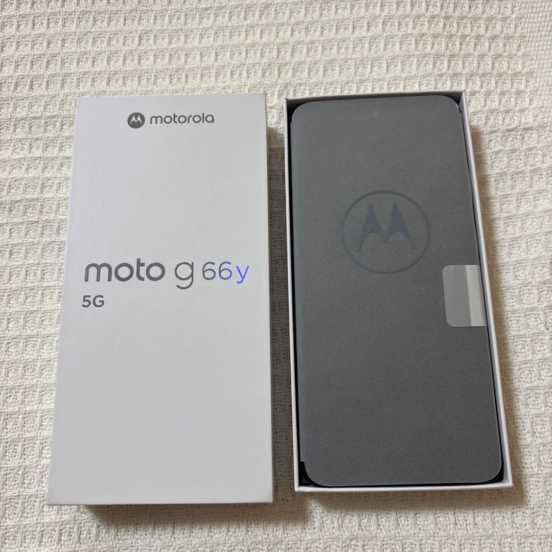 新品未使用　モトローラ　moto g66y 5G 本体　ブラックオイスター