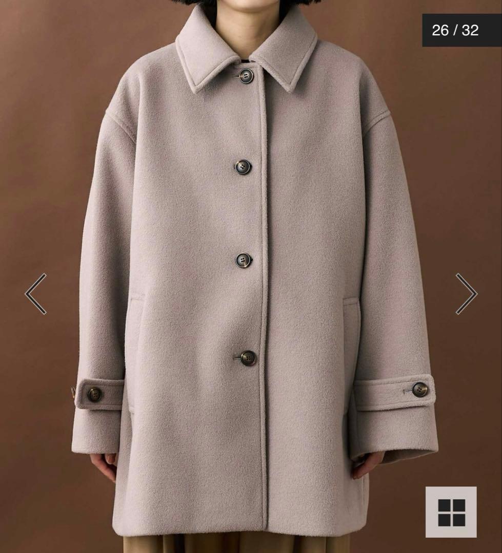 【新品】 FREAK'S STORE ビーバーステンカラーショートコート