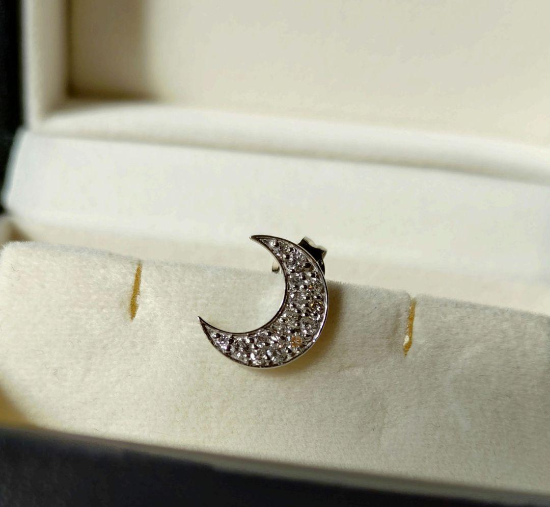 ジョアドゥトリート　Joie de treat　 K18WG　ピアス　片耳用