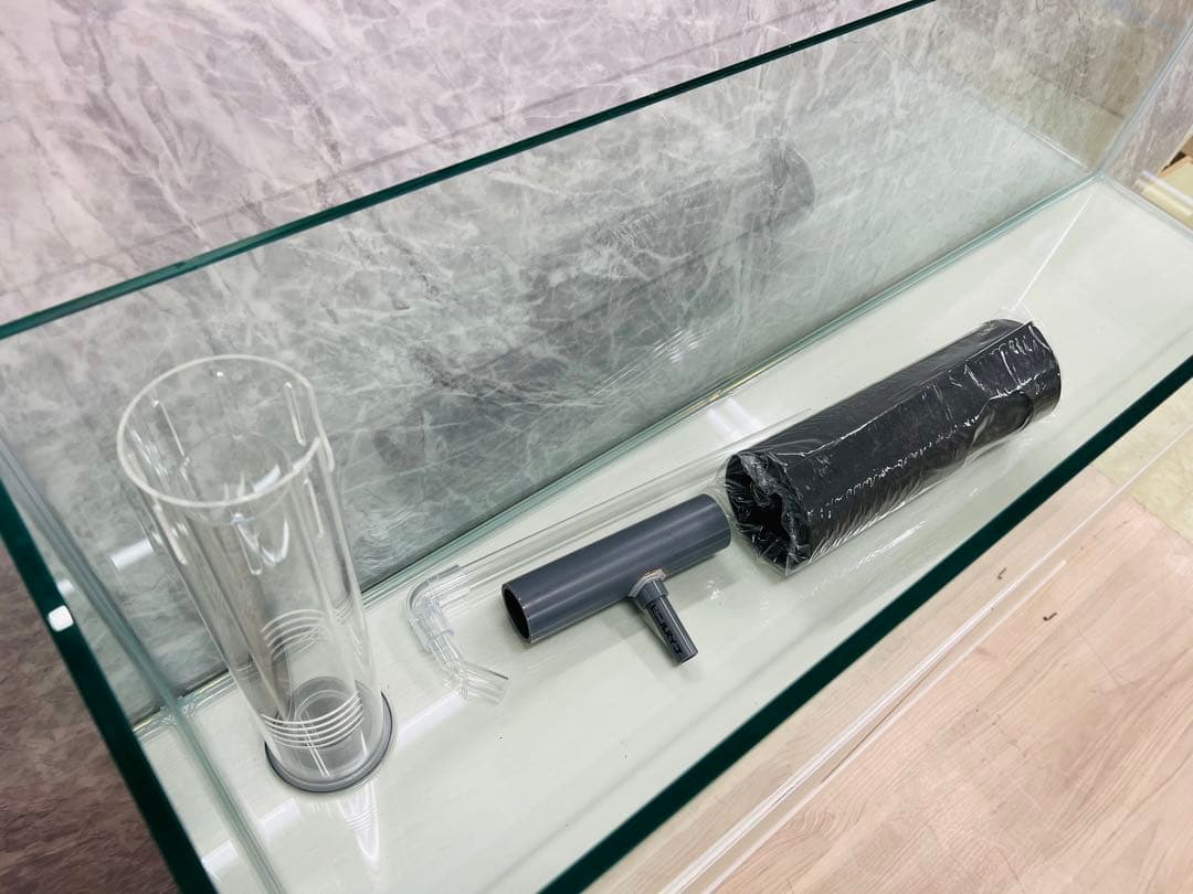 1セット限定　1200ｘ300ｘ300㎜オーバーフロー水槽 セット