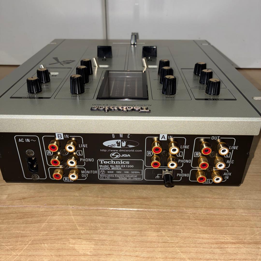 Technics DJミキサー SH-EX1200 動作確認済