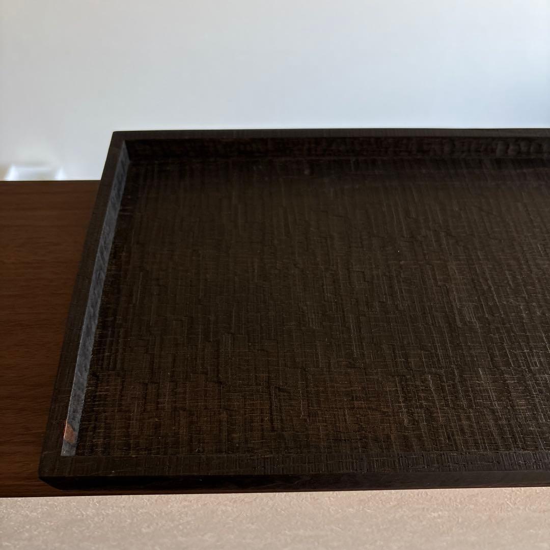 木工作家 豊田豪史さん◻️角盆 ◻️新品未使用