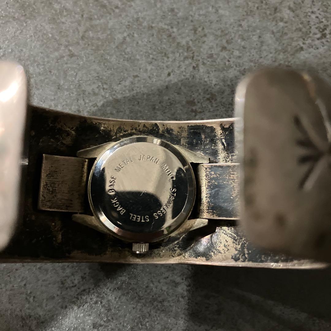 Carson B. バングルウォッチ スターリングシルバー ヴィンテージ