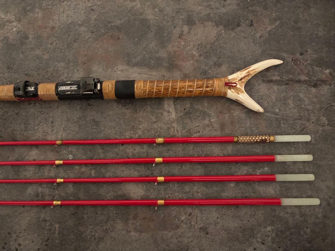 DAMオリジナル　筏竿　かかり釣り