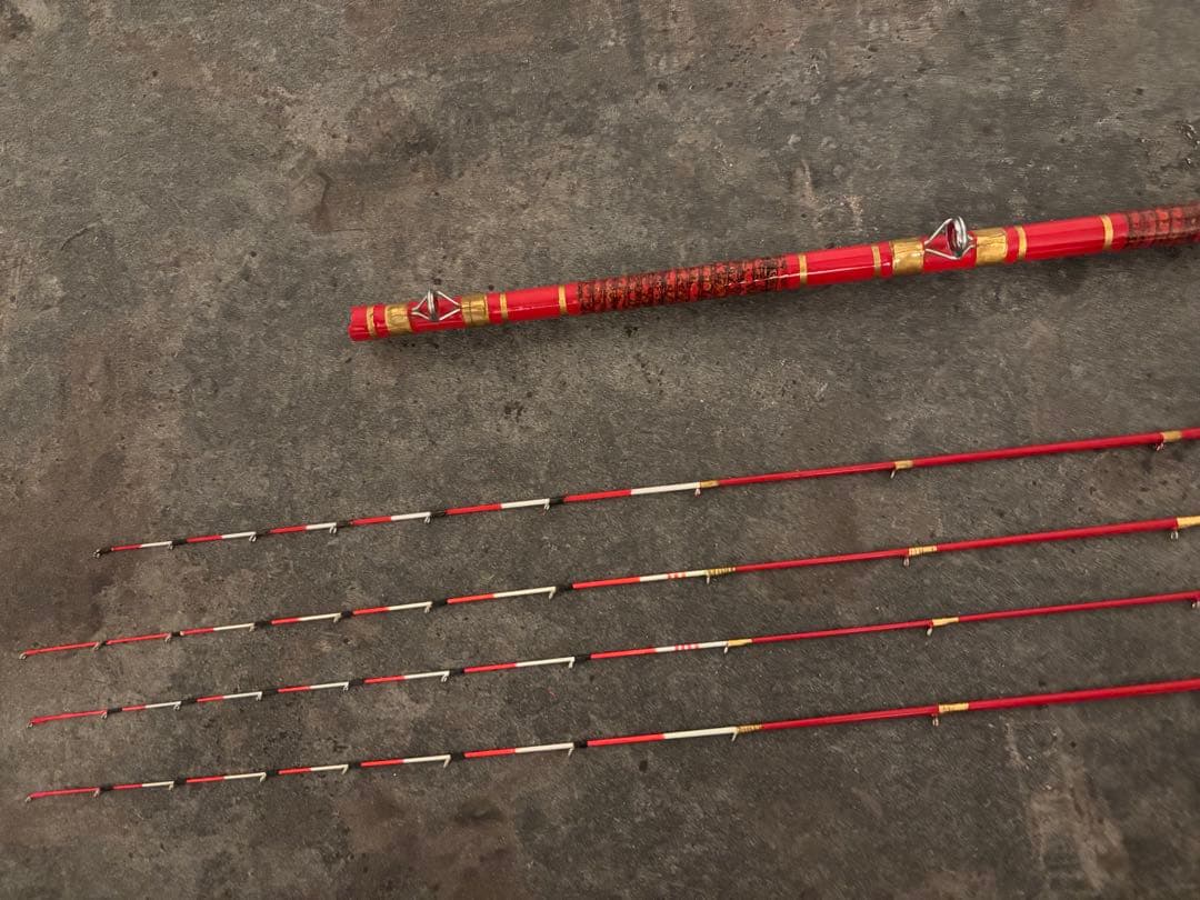 DAMオリジナル　筏竿　かかり釣り