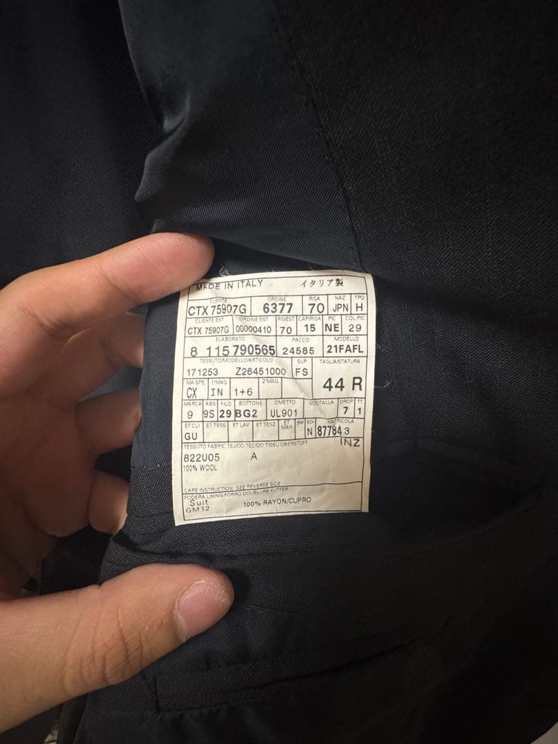 フ*ィ様 GUCCI トムフォード期　ゼニア製　スーツ