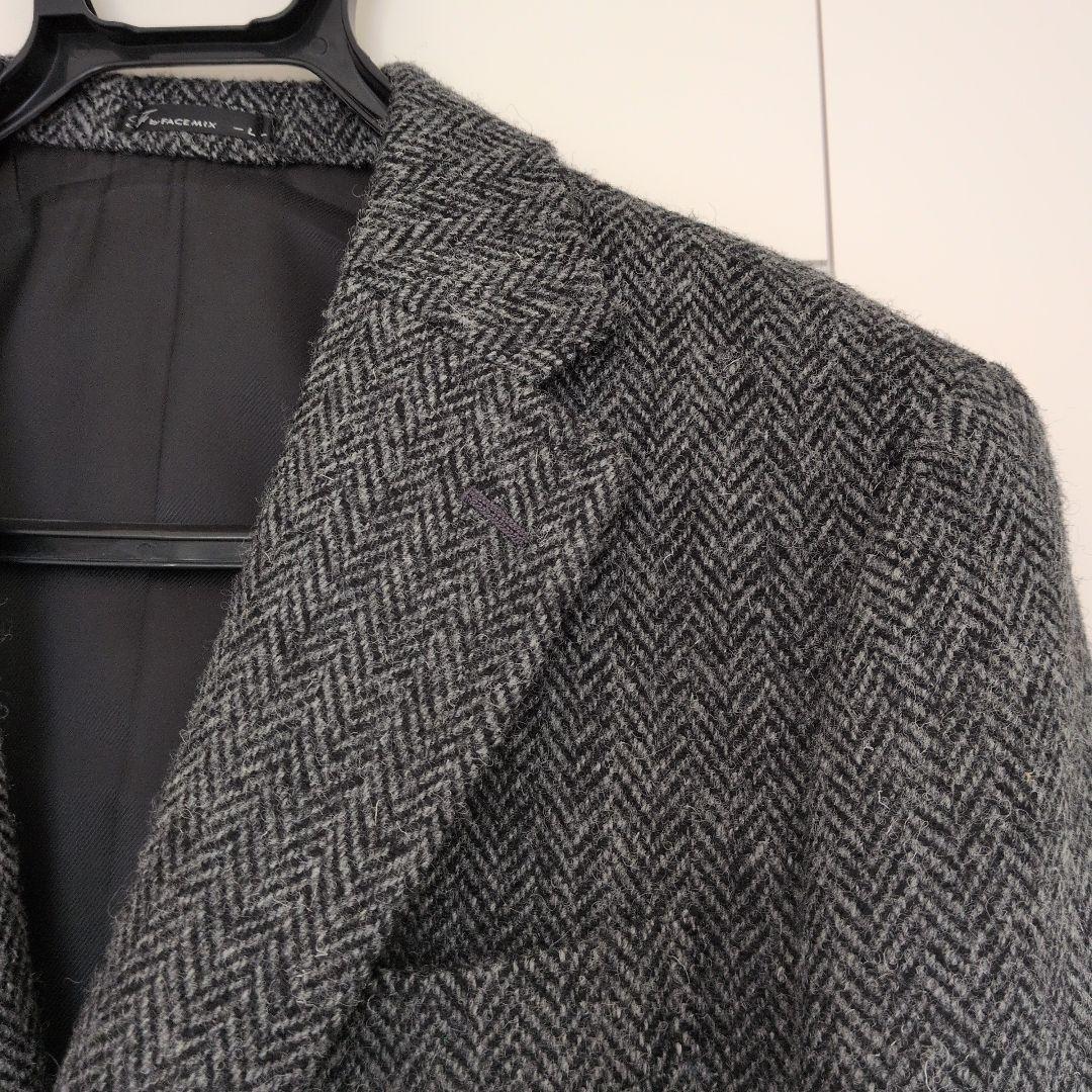 Harris Tweed ヘリンボーン ビジネスジャケット