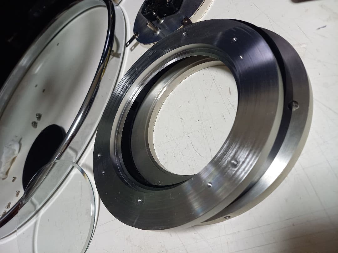 レア　1980's　セイコー　スペースエイジ　ソリッド　アルミニウム　クロック