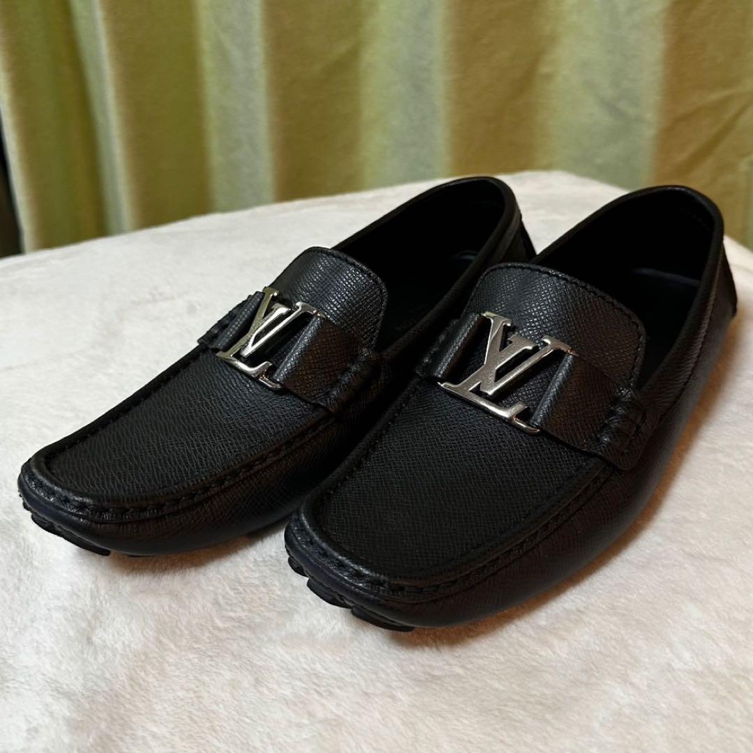 ルイ・ヴィトン ブラック ローファー 25.5cm