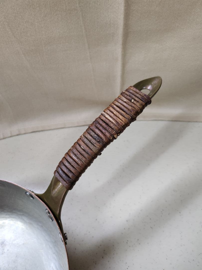 ■gen■富貴堂／片手鍋19cm（生地色・片口）