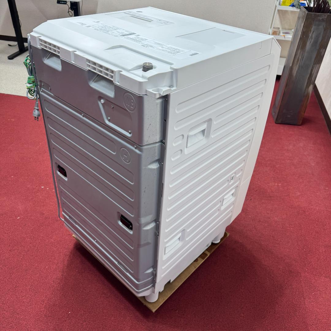 東京23区送料無料　美品パナソニックドラム洗濯乾燥機型2021年製　洗浄/除菌済