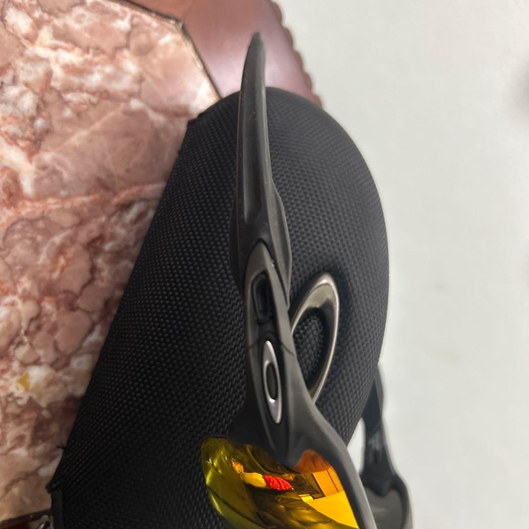 Oakley スポーツサングラス オレンジミラー