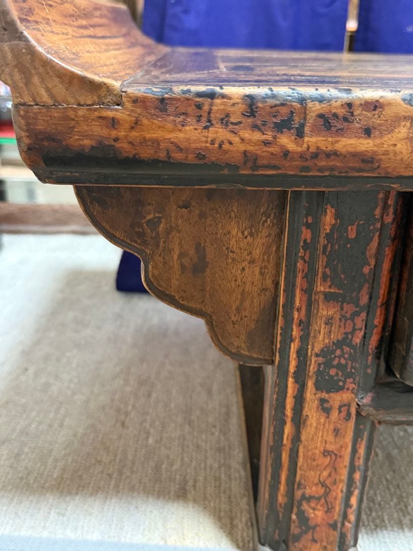 李朝　貴重　古朝鮮王室が勉強で使用した机　 アンティーク　送料込み250520