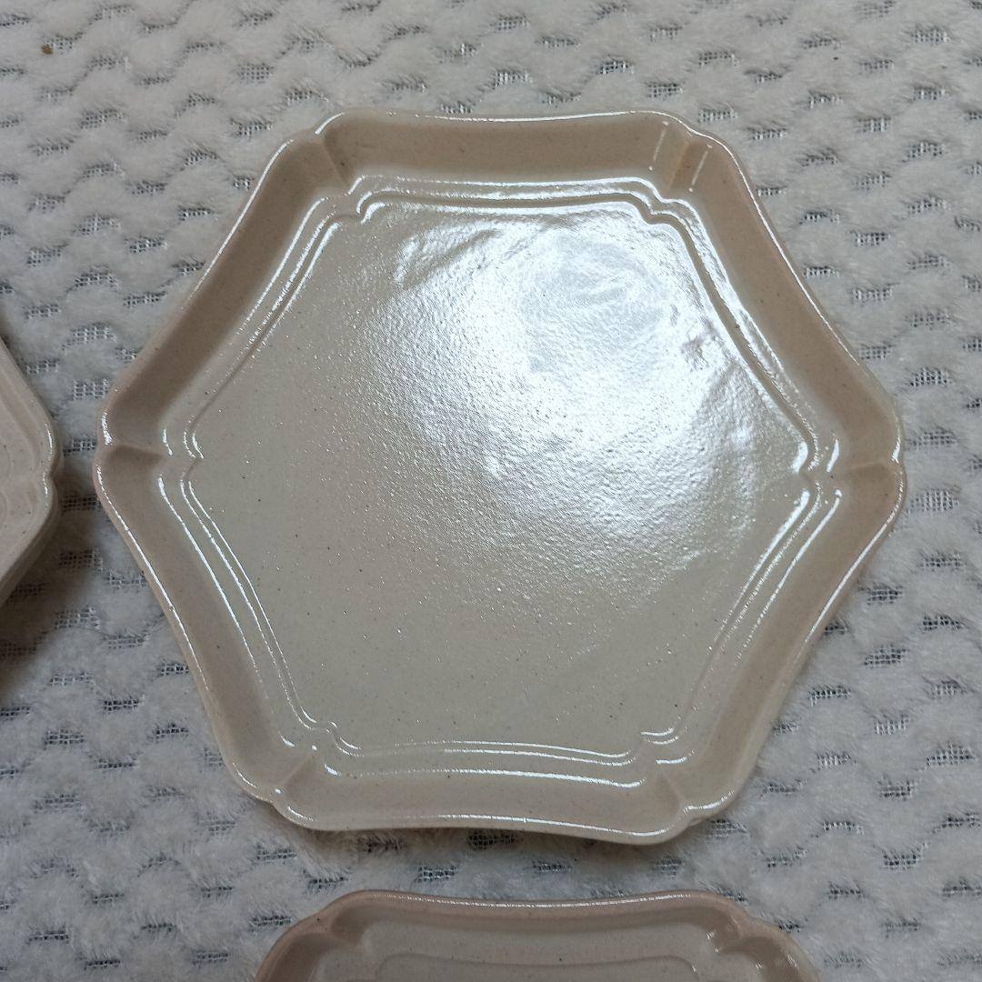 スタジオエム　椿　輪花皿　4点セット