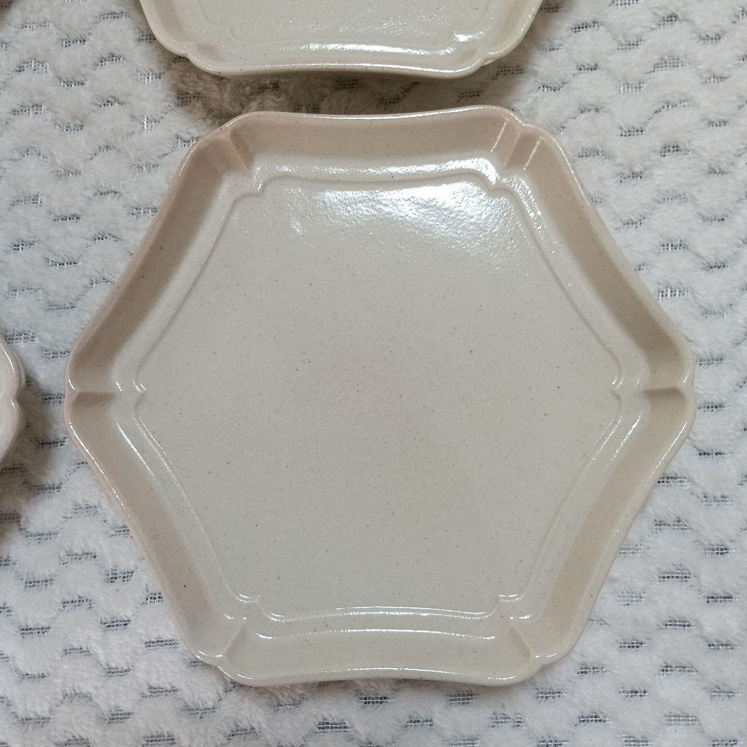 スタジオエム　椿　輪花皿　4点セット